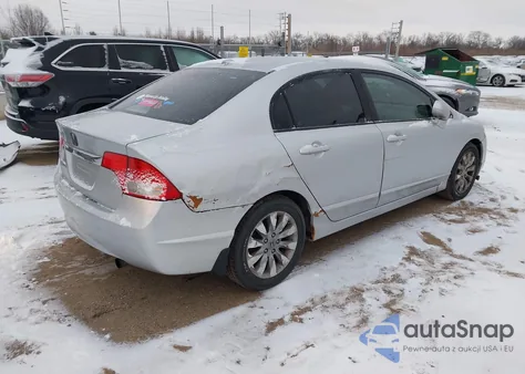 2009 Honda Civic Ex из США, поврежденный, VIN 19XFA16809E004208
